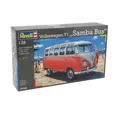 Produktbild: Revell® Modellbausatz Volkswagen T1 Samba Bus, 07399, Maßstab 1:24, (173-tlg)