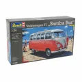 Produktbild: Revell Fahrzeug-Modellbausatz Volkswagen T1 Samba Bus, Autobus, 1:24, 07399