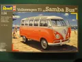 Produktbild: VW T1 Samba Bus, Plastik Modellbausatz,  1:24, Revell 07399