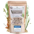 Produktbild: MICROFLORANA® - Flohsamenschalen Kapseln - 400 Kapseln - 3.660 mg hochdosiert je Portion - Laborgeprüfte Qualität - Indischer Flohsamen - Frei von Zusätzen - Psyllium Husk - Leichte Dosierung