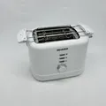 Produktbild: SEVERIN Automatik-Toaster, für 2 Scheiben, Brötchenaufsatz aus Edelstahl, Aufwär