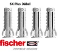 Produktbild: FISCHER  DUOPOWER  SX PLUS  UX (R)  DÜBEL 4 5 6 8 10 12 14 mm Universaldübel