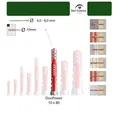 Produktbild: fischer Dübel DuoPower kurz und lang 5, 6, 8, 10, 12, 14