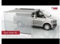 Produktbild: Fiamma Sun View XL 350 Vorderwand, 335cm