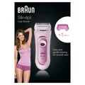 Produktbild: Braun Silk-épil Lady Shaver LS5100 Rasierer, Trimmer- & Peeling-System. Kabellos