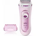 Produktbild: Braun Silk-épil Lady Shaver LS 5100 Pink, rasieren und trimmen, schwenkbar