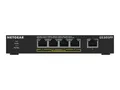 Produktbild: Netgear 300 Series GS305PP - Switch - SOHO - unmanaged - 5 x 10/100/1000 (4 PoE+)