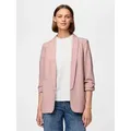 Produktbild: pieces Blusenblazer PCBOSELLA 3/4 BLAZER NOOS Materialmix, regular fit rosa XS (34)