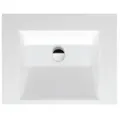 Produktbild: BetteAqua Wand-Waschtisch mit Hahnloch, A056 600 x 495 mm, A056-000HLW1, Farbe: Weiß
