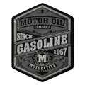 Produktbild: Mono Quick 08056 Gasoline 1967, Schwarz, Bügelbild, Patch Motor