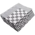 Produktbild: Zollner Geschirrtücher,, Anthrazit, Textil, 65x65 cm, Oeko-Tex® Standard 100, Kochen, Geschirrtücher & Schürzen, Geschirrtücher