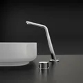 Produktbild: BERNSTEIN Waschtischarmatur XELO-Flex 260 Badarmatur mit hohen Auslauf, Perfekte Badarmatur für Aufsatzwaschbecken, Wasserhahn in Chrom, moderne