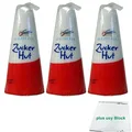 Produktbild: Südzucker Zuckerhut 3er Set (3x250g) mit usy Block