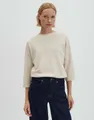 Produktbild: someday Sweatshirt UFENNA Regular mit Rippstruktur lockere Passform, gerader Schnitt, Rippstruktur, elastischer Stoff