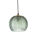 Produktbild: Bloomingville Pendelleuchte Pendellampe aus Glas, ohne Leuchtmittel, Elegante Glas-Pendelleuchten für stilvolle Akzente in Ihrem Zuhause