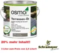 Produktbild: Osmo Terrassenöl Grau 019 naturgetönt seidenmatt in der 3-Liter Aktionsdose!!