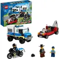 Produktbild: LEGO 60276 City Polizei Gefangenentransporter, Spielzeug-Set mit Motorrad und LKW, Erweiterungsset zur Polizeistation, für Kinder ab 5 Jahre - Schwarz