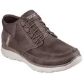 Produktbild: Skechers SUMMITS Slip-On Sneaker Schnürboots, Mid Cut Sneaker mit Hands Free Slip-Ins™ braun 41 EU