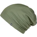 Produktbild: Enter the Complex® Leichte Beanie Mütze, Herren und Damen, Übergangsmütze, Sommer Beanie, Dünne Kopfbedeckung, Baumwolle (Jersey), L/XL, Olive