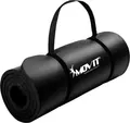Produktbild: MOVIT® Gymnastikmatte, 190x100x1,5cm, Schwarz