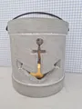 Produktbild: Windlicht Maritim Anker Beton mit Henkel 13,5 x Ø14,5cm