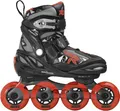 Produktbild: Roces Moody Boy Tif Black-Red Inline Skates 400855 02 36-40