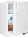 Produktbild: EXQUISIT Unterbau-Kühlschrank UKS115-3-081E | 82 Liter | 4-Sterne-Gefrierfach | leise 38 dB | EEK E | Glasablagen | weiß, E (Spektrum A bis G)