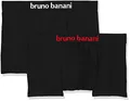 Produktbild: bruno banani - Flowing - Short - 2er Pack (6 Schwarz (Rot/Weiß))