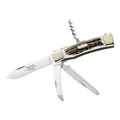 Produktbild: Hartkopf-Solingen JagdTaschenmesser, Hirschhorn, Stahl 1.4110,