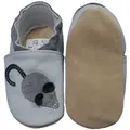 Produktbild: Krabbelschuhe Maus grau 16/17 (0 - 6 Monate) Krabbelsohle