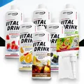 Produktbild: Best Body Low Carb Mineraldrink Vital Drink Getränke Sirup mit Dosierpumpe 1Ltr