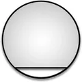 Produktbild: DSK Design LED-Lichtspiegel Silver Cosmos Ø 60 cm Schwarz Matt Rund