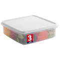 Produktbild: Vorratsbehälter aus Kunststoff mit Deckel  3L Cupcake Carrier  Auslaufsicher ...