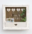 Produktbild: Wandorganizer Vintage Schlüsselboard Holz Ablage 93857 Briefablage Shaby Chic