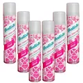 Produktbild: (30€/L) 6x 200ml batiste Trockenshampoo floral & flirty BLUSH frisches Haar