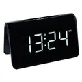 Produktbild: TFA Dostmann Funkwecker digitaler Wecker ICON TFA 60.2543, schwarz, mit LED Leuchtziffern weiß