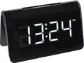 Produktbild: TFA Dostmann 60.2543.02 Funk Wecker Schwarz Alarmzeiten 1 Großes Display