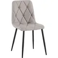 Produktbild: Esszimmerstuhl Clairton Stoff Hellgrau