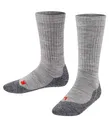 Produktbild: Falke Tagessocke Active Warm (wärmende Merinowolle) hellgrau Kinder - 1 Paar, Größe: 23-26