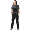 Produktbild: Planam Highline Damen Latzhose Schwarz/schiefer/zink 44