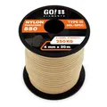 Produktbild: Paracord 550 Typ III | ø 4mm - 11 Kerne - max. 250 kg | 100% Nylonschnur - reißfest & extrem stabil | Nylonseil, Allzweckseil, Reepschnur & Outdoor Seil