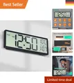 Produktbild: Praktische 15'' Digitale Wanduhr – Automatische Sommerzeit & Schlummerfunktion