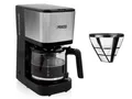 Produktbild: PRINCESS Filterkaffeemaschine, für 12 Tassen mit Glaskanne und 2x Permanentfilter, auch für Camping