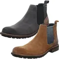 Produktbild: Josef Seibel Herren Stiefeletten Chelsea Boots Jasper 50 24750-TE16, Größe:41 EU, Farbe:Grau - Grau - 41