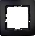 Produktbild: Kopp Rahmen Abdeckung Paris Schwarz (matt) 308450066 1St.