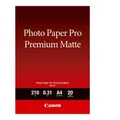 Produktbild: Canon Photo Paper Premium Matte A4 20 Bl