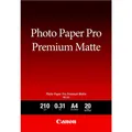 Produktbild: Canon Fotopapier PM-101 DIN A4 matt 210 g/qm 20 Blatt