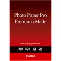 Produktbild: Canon Fotopapier PM-101 DIN A4 matt 210 g/qm 20 Blatt
