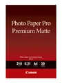 Produktbild: Canon Fotopapier PM-101 DIN A4 matt 210 g/qm 20 Blatt