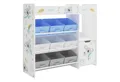 Produktbild: en.casa Kinderregal, »Søndreland« mit 9 Faltboxen mit Koala Motiv